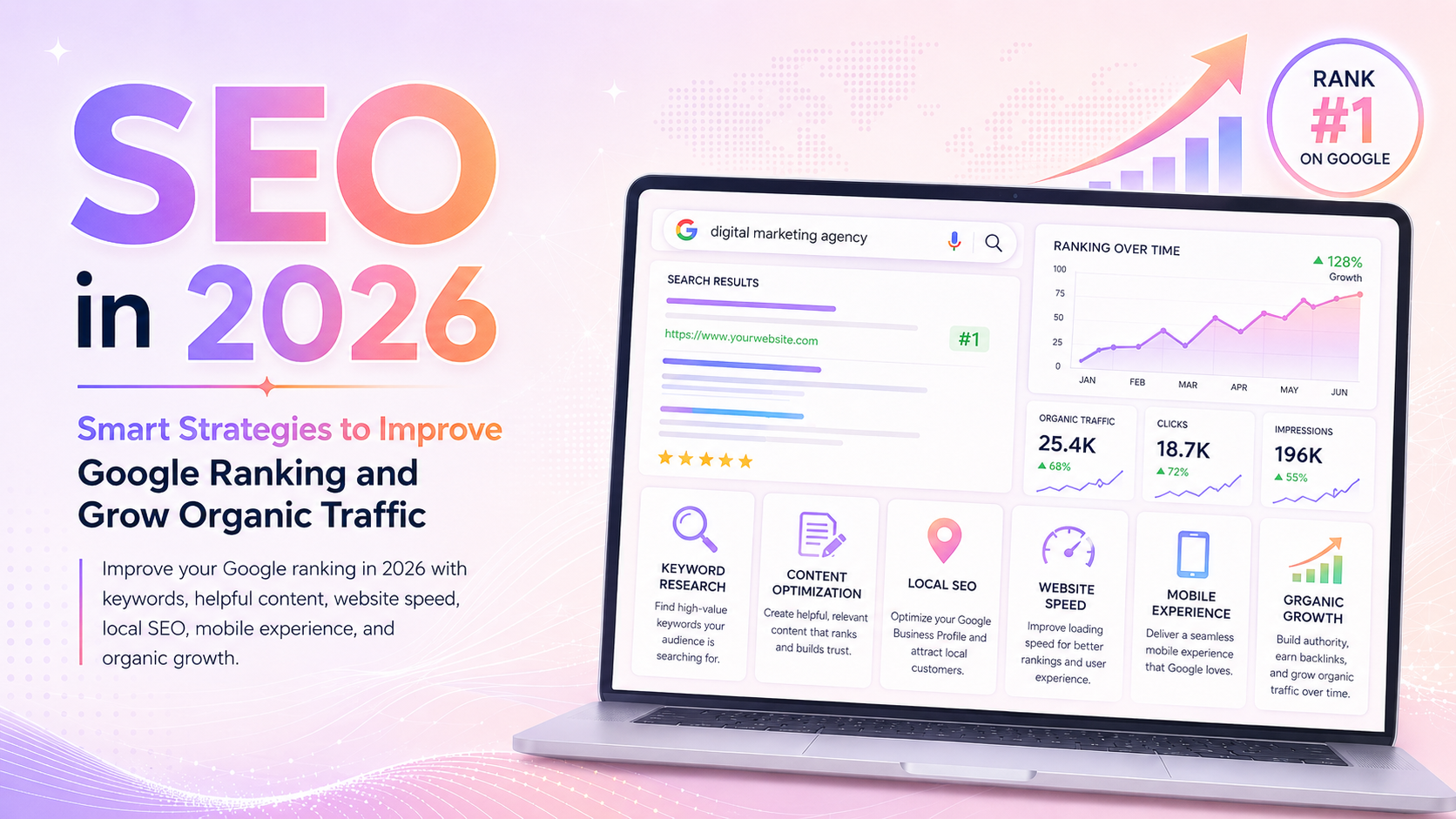 SEO in 2026: Smart Strategies to Improve Google Ranking and Grow Organic Traffic