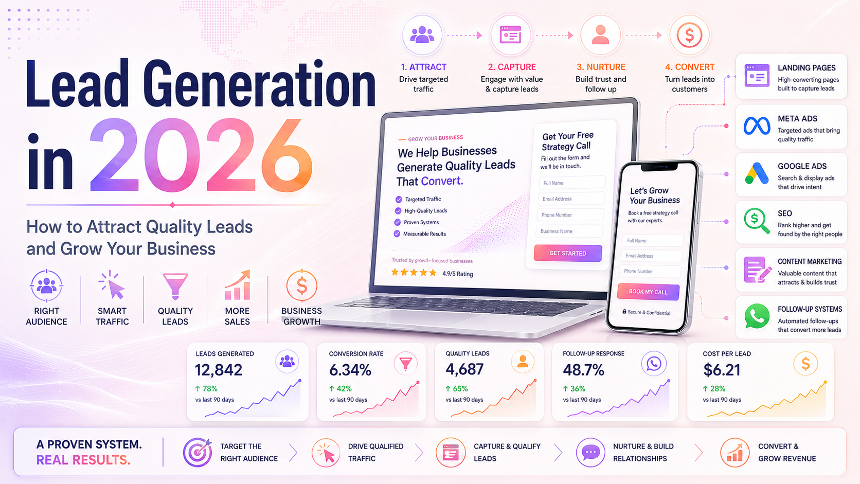 Lead Generation in 2026: How to Attract Quality Leads and Grow Your Business